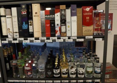 Liquor store image at Banff International Hostel
